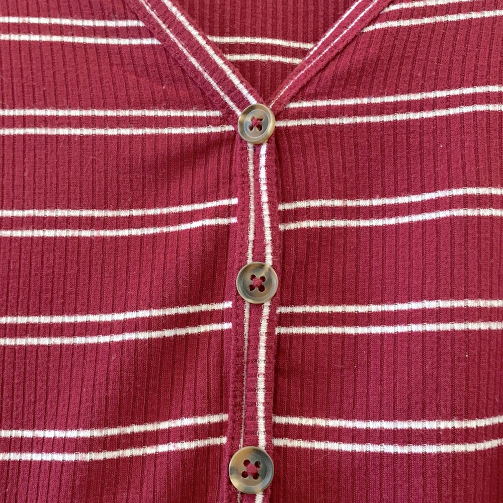 Forever 21 | Long Sleeve Ribbed Top - Picture 3 of 4
